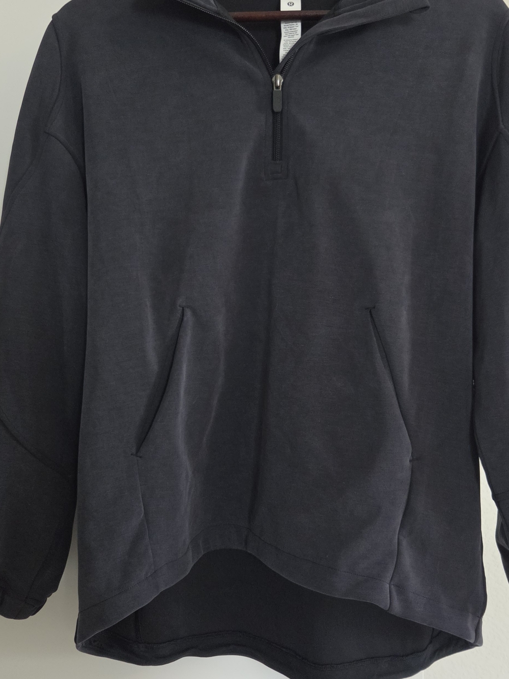 Lululemon athletica Women's Dark Charcoal Half-Zip Pullover